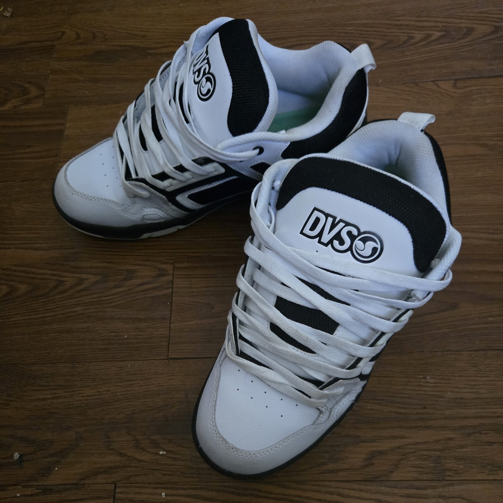 DVS Comanche Men’s Skate Shoes Black/White, Size 11