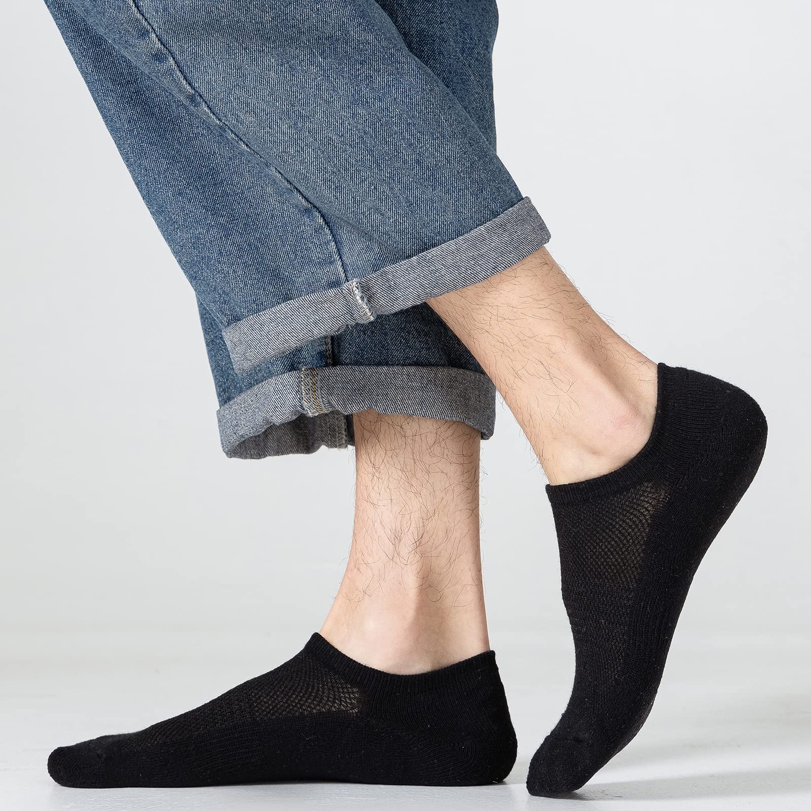 12× Cotton Bamboo Socks Summer Breathe Scoks Low Cut Sport Nonslip Men/Women USA