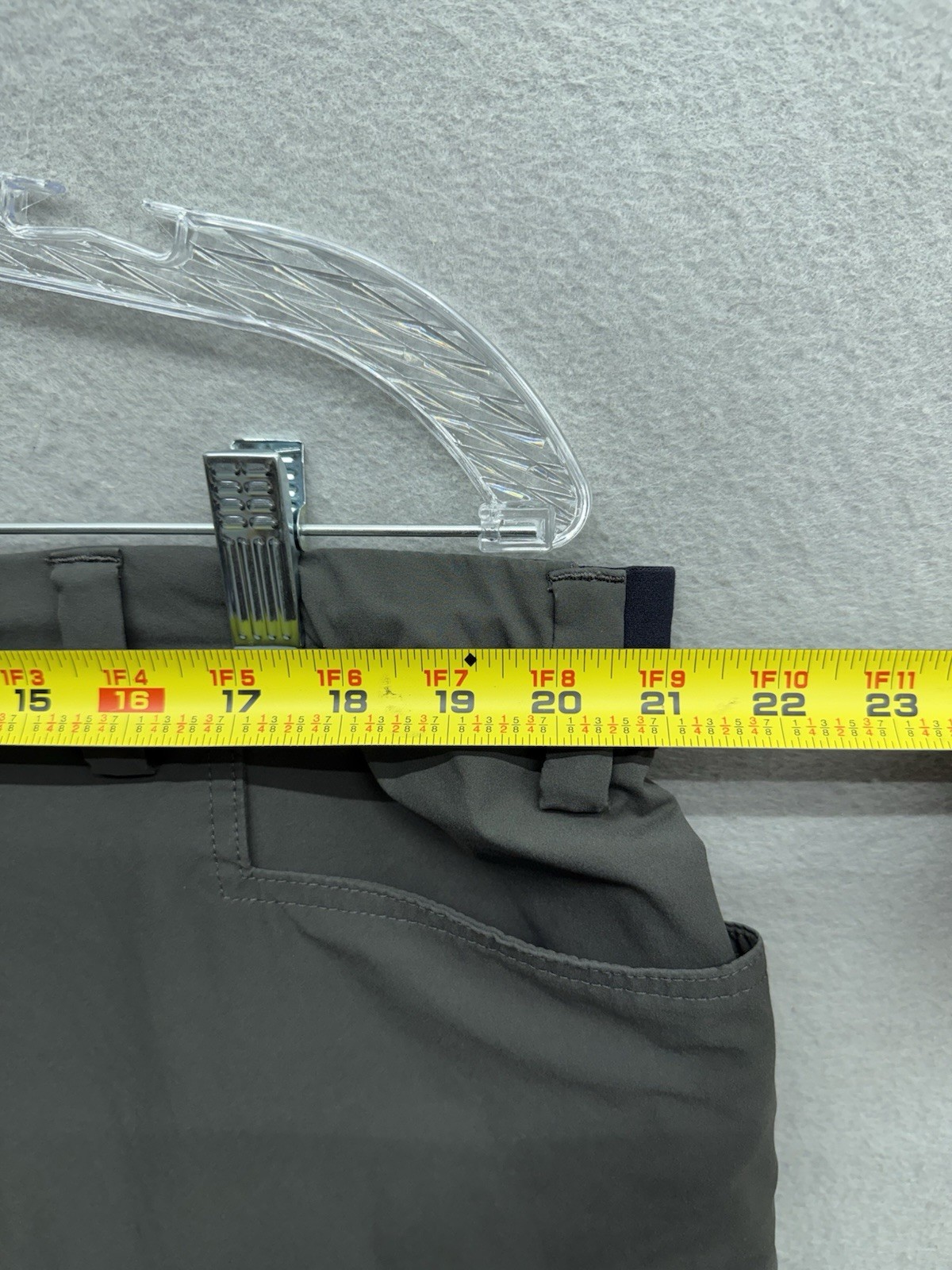 Truewerk Cloud Pants Mens 3XL Gray Workwear Utility Outdoor Performance Hiking