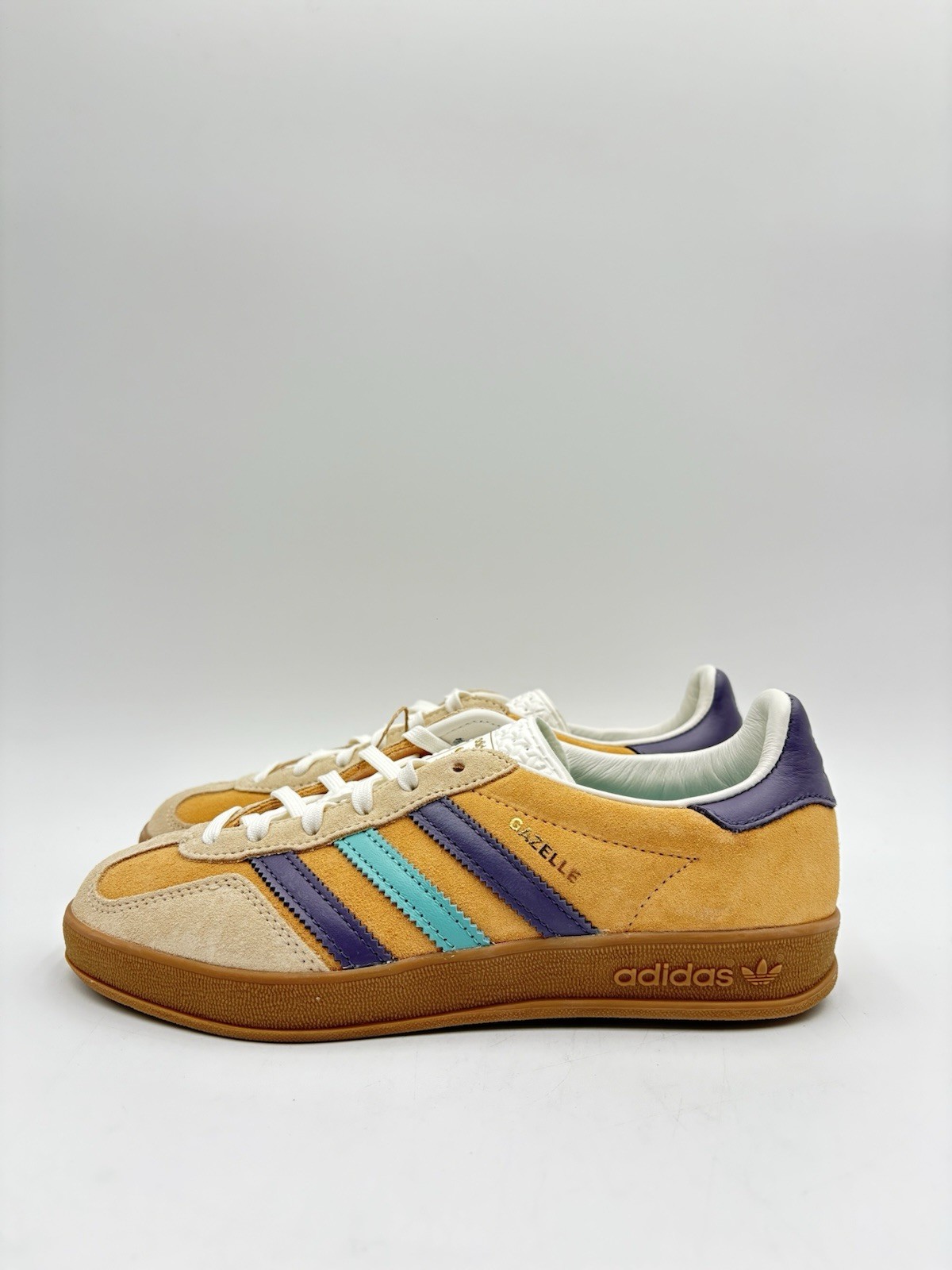 Adidas Men’s Gazelle Indoor Multiple Sizes Glow Orange Shadow Violet |IG1636|