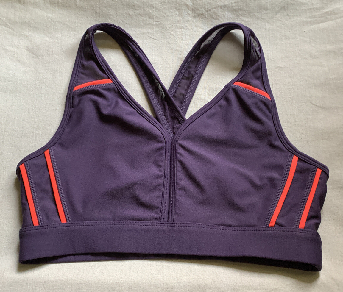 Pre- Owned Avia Sports Bra Purple Color Size (8-10) Medium Rn#15741