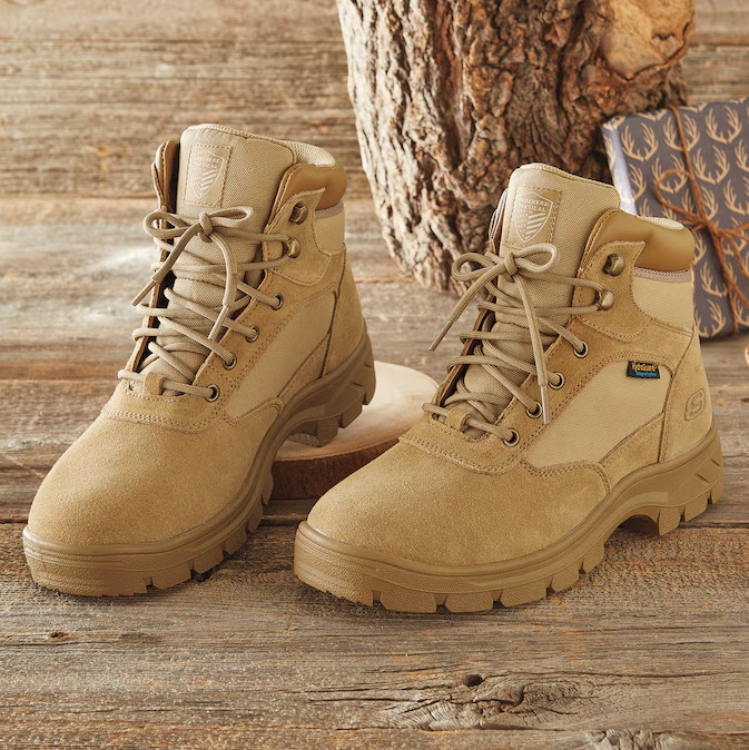 Skechers Work Relaxed Fit Wascana Mill Boot Men’s Safety Boots Big Sale-Full Tag