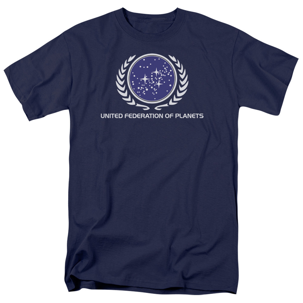 Star Trek United Federation Logo TV Show T-Shirt Sizes S-3X NEW