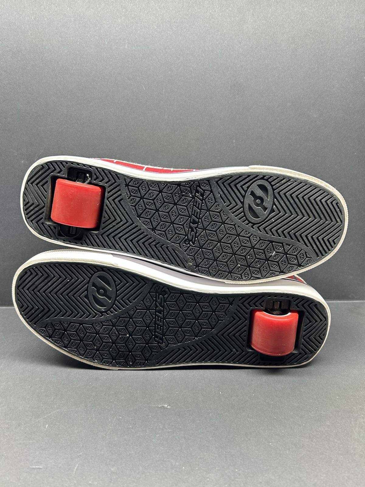 Heelys Hustle American Flag Drip Mens Size 9 With Hook And Covers Excellent