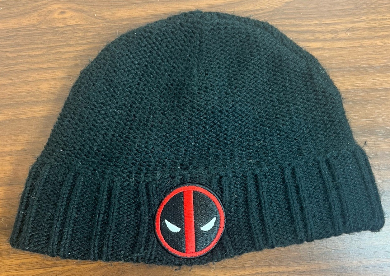 Marvel Comics DEADPOOL Beanie Cap Hat Adult Stretch Fit OSFM Polyester Fiber