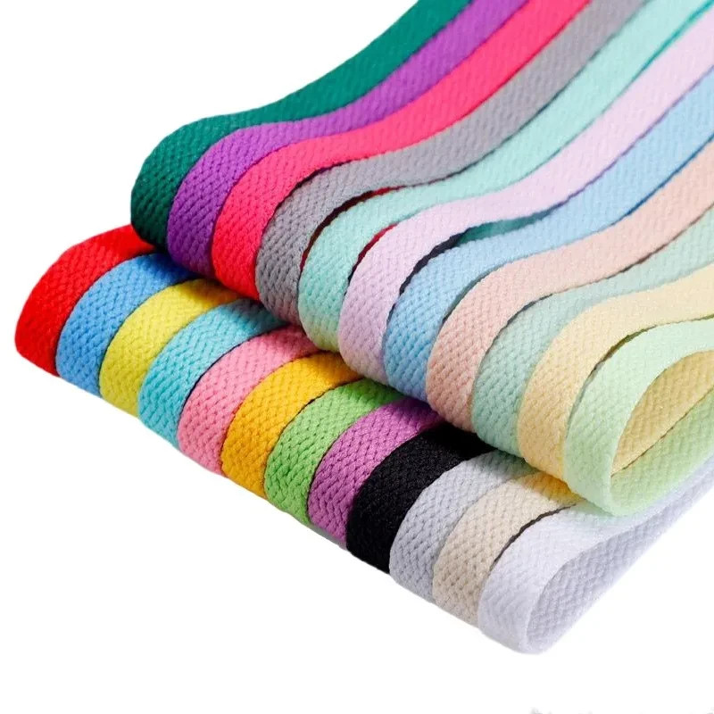 1 Pair Flat Shoelaces Classic Shoe Laces Sports Casual Unisex Strings