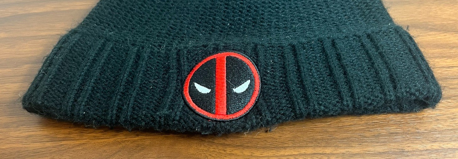 Marvel Comics DEADPOOL Beanie Cap Hat Adult Stretch Fit OSFM Polyester Fiber