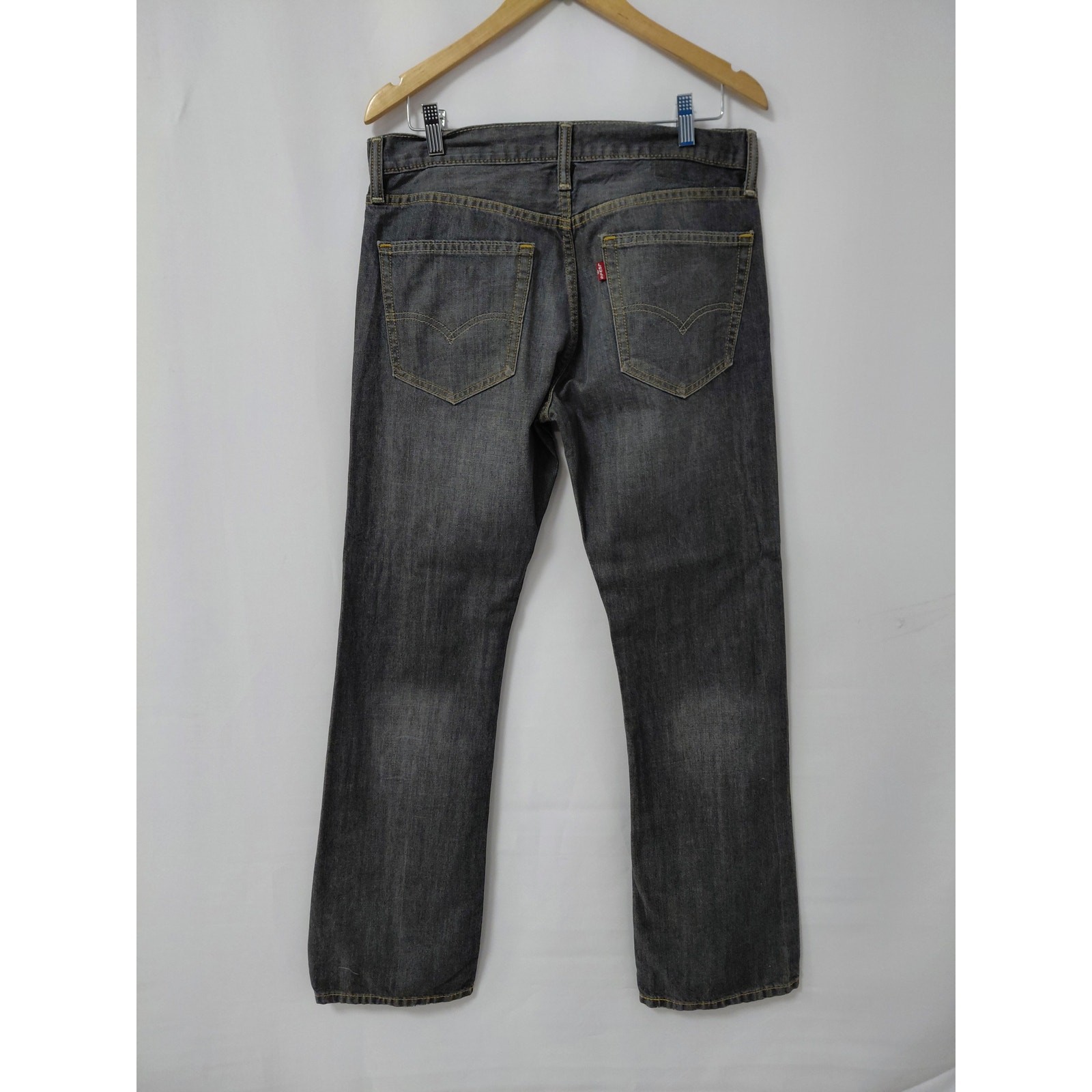 Levi’s Gray Denim Jeans Mid (10-12 in) Classic Men
