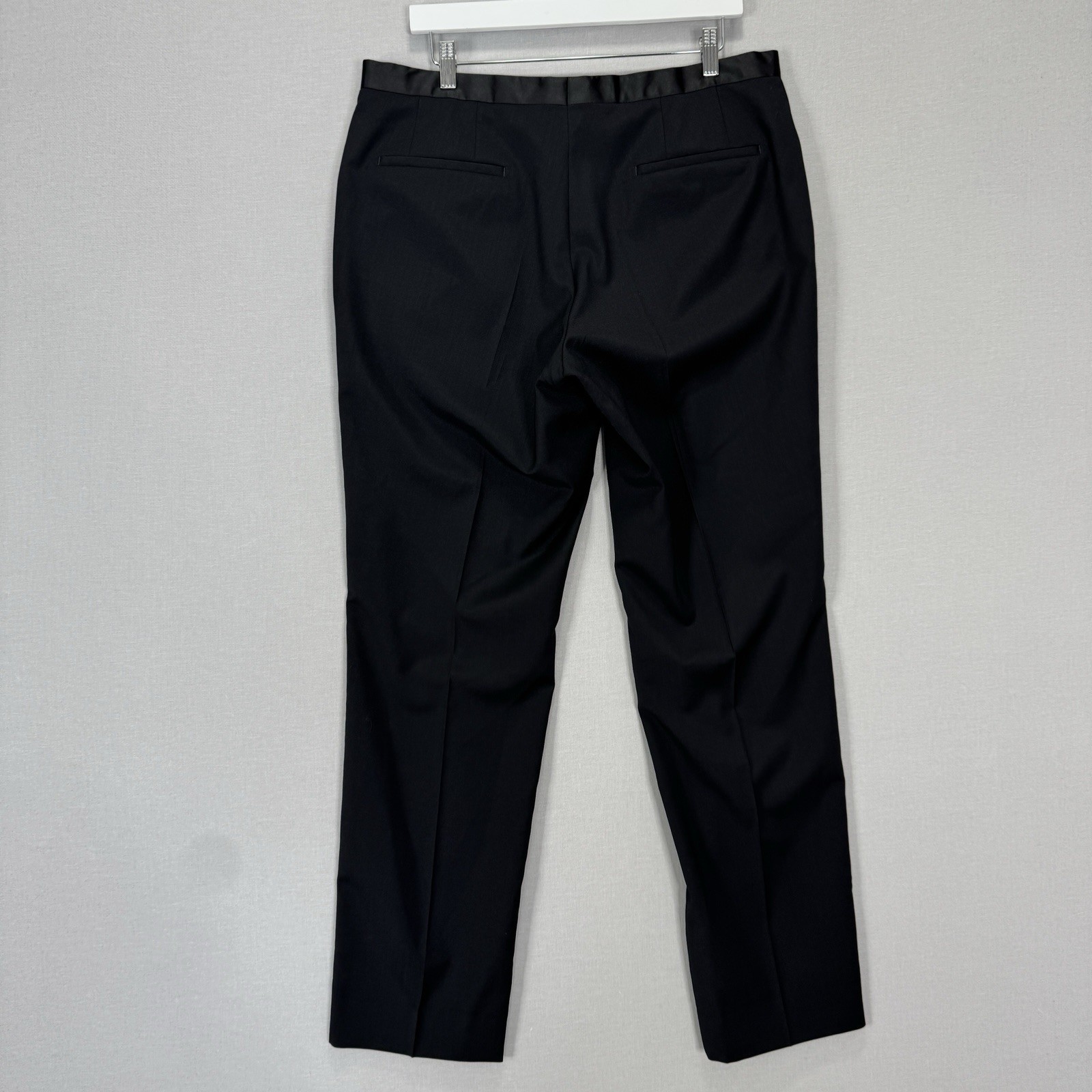 Hugo Boss The Stars75/Glamour3 Tuxedo Suit Set Mens 44R Black 100% Wool Formal