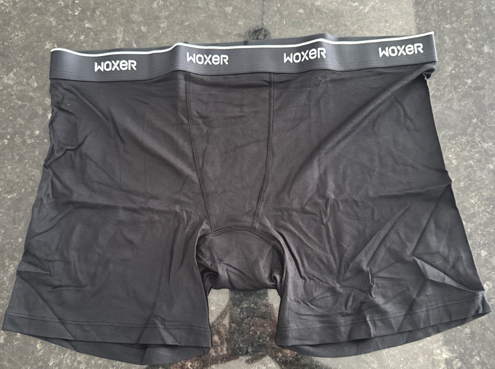 Woxer Pad Liner Boxer Briefs Black 2.0 Womens XL New