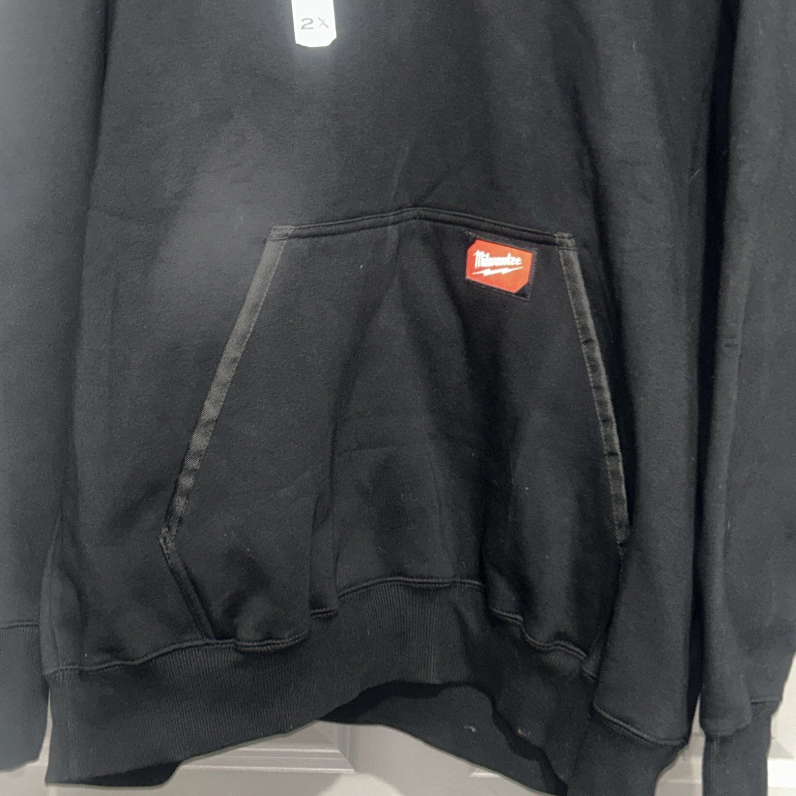 New Milwaukee 2XL Black Breathable Tear & Abrasion Resistant Pullover Hoodie