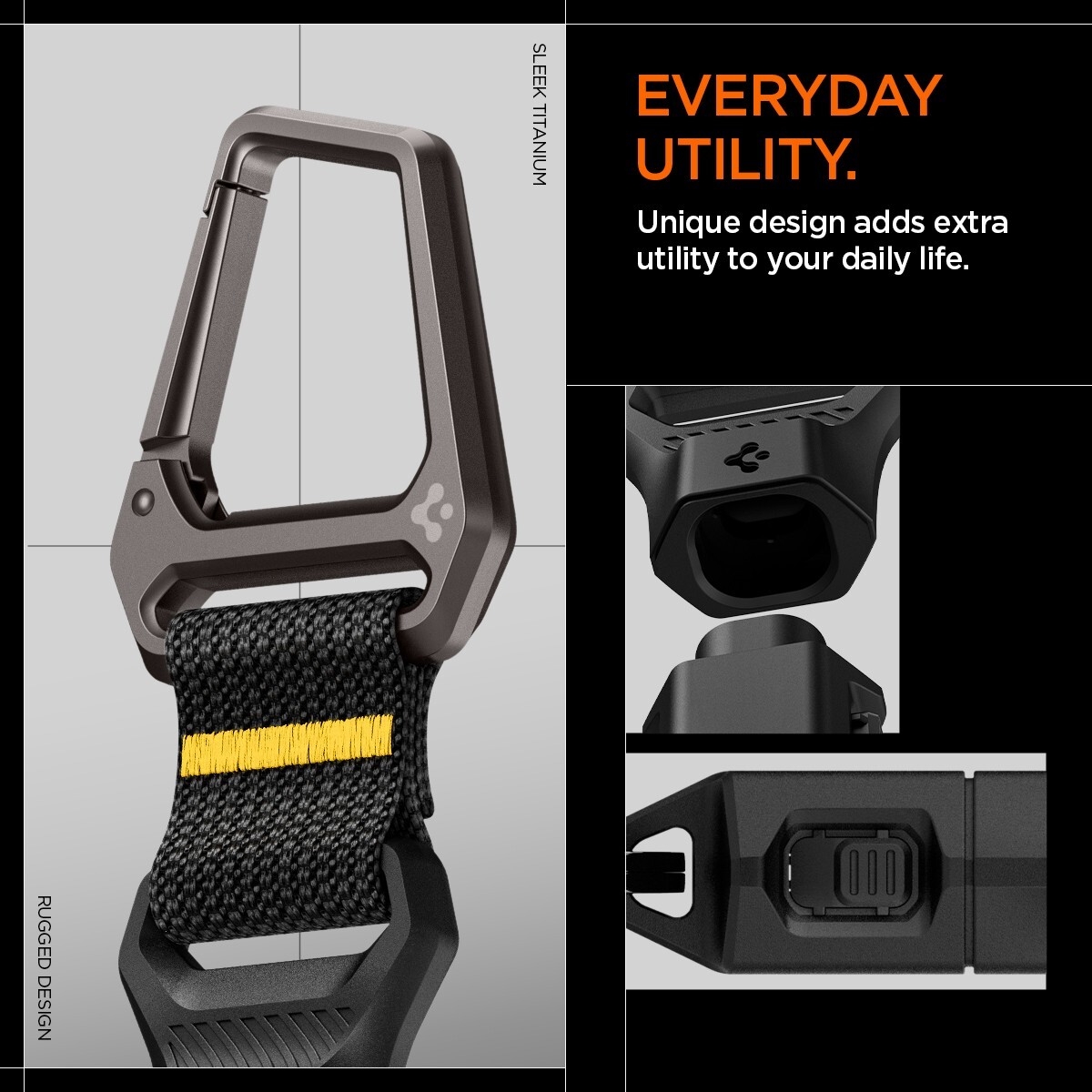 Spigen Key Accessory Carabiner ( Magnetic Keychain )