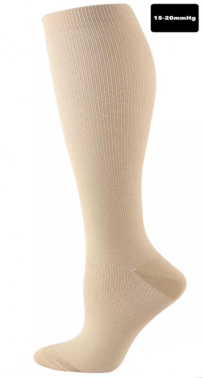Pickleball Compression Socks Stockings Unisex Knee High Medical Relief S-4XL