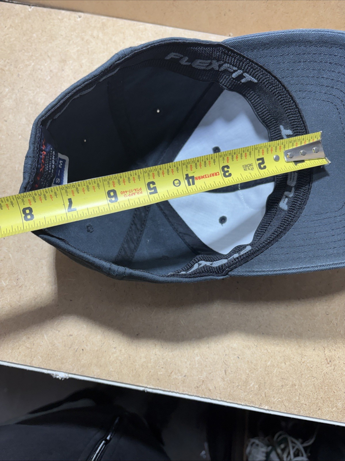 Salty Crew hat Black Flex Fit S-M