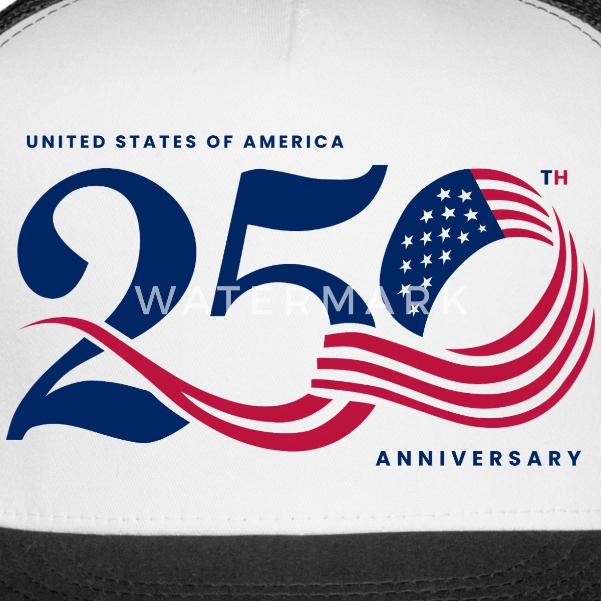 United States Of America 250th Anniversary Trucker Hat