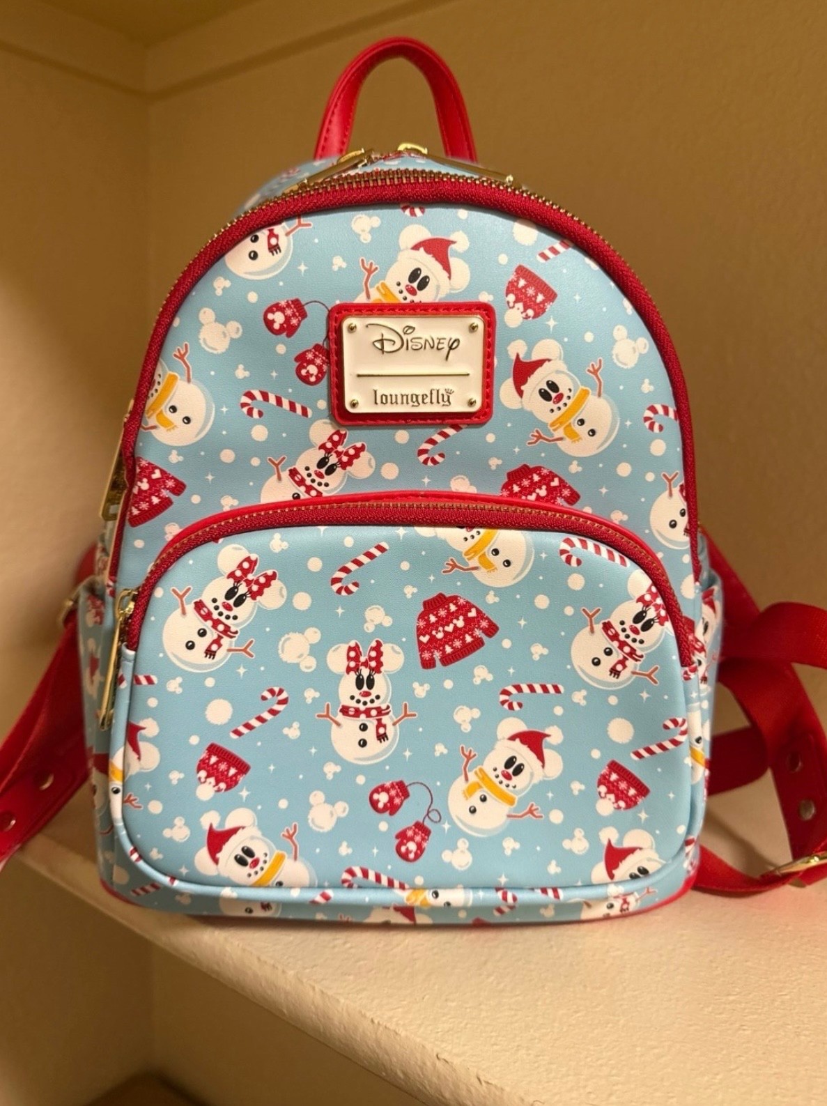 Disney loungefly christmas backpack