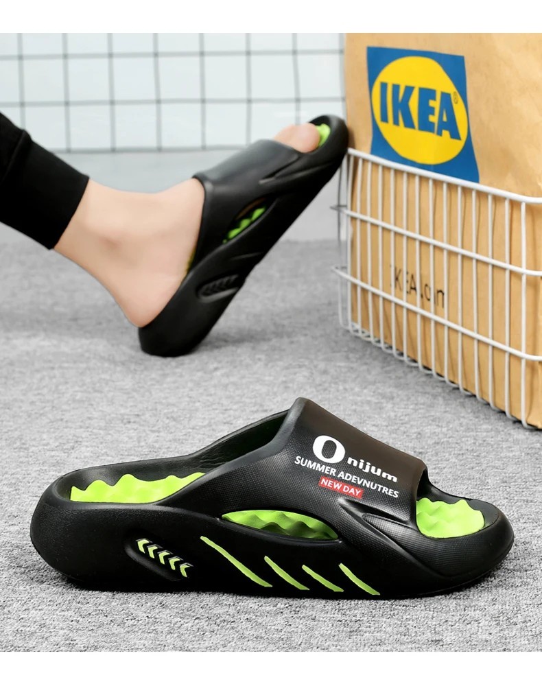 Men’s Summer Orthopaedic Massage Slippers Non-Slip Cool Sandals Comfort Slippers