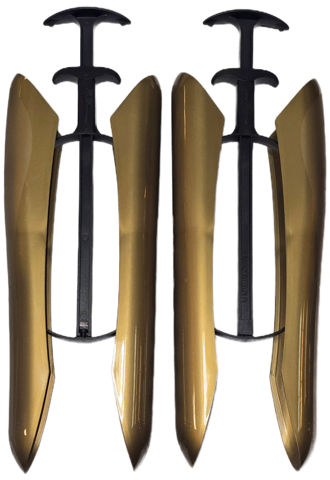 Moneysworth & Best Fashion Mid Calf/Full Boot Shapers Shoe Trees GOLD – 1 Pair