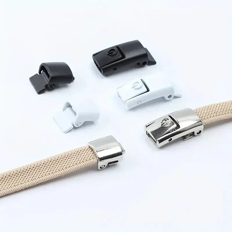 Tie Shoe Laces Press Lock Shoelaces Without Ties Elastic Laces Sneaker Kids USA