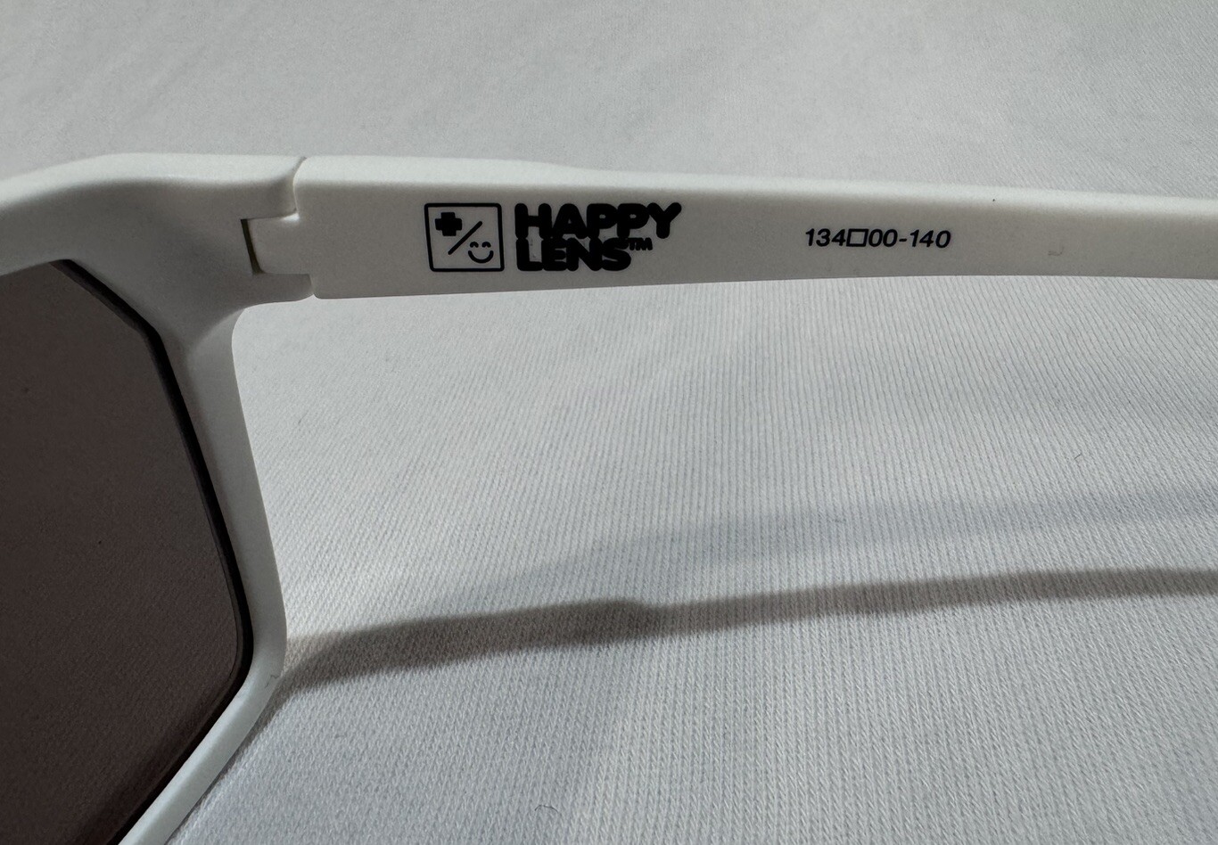 SPY Flynn Whitewall Shield Happy Lens Sunglasses 670323209437 Authentic – New