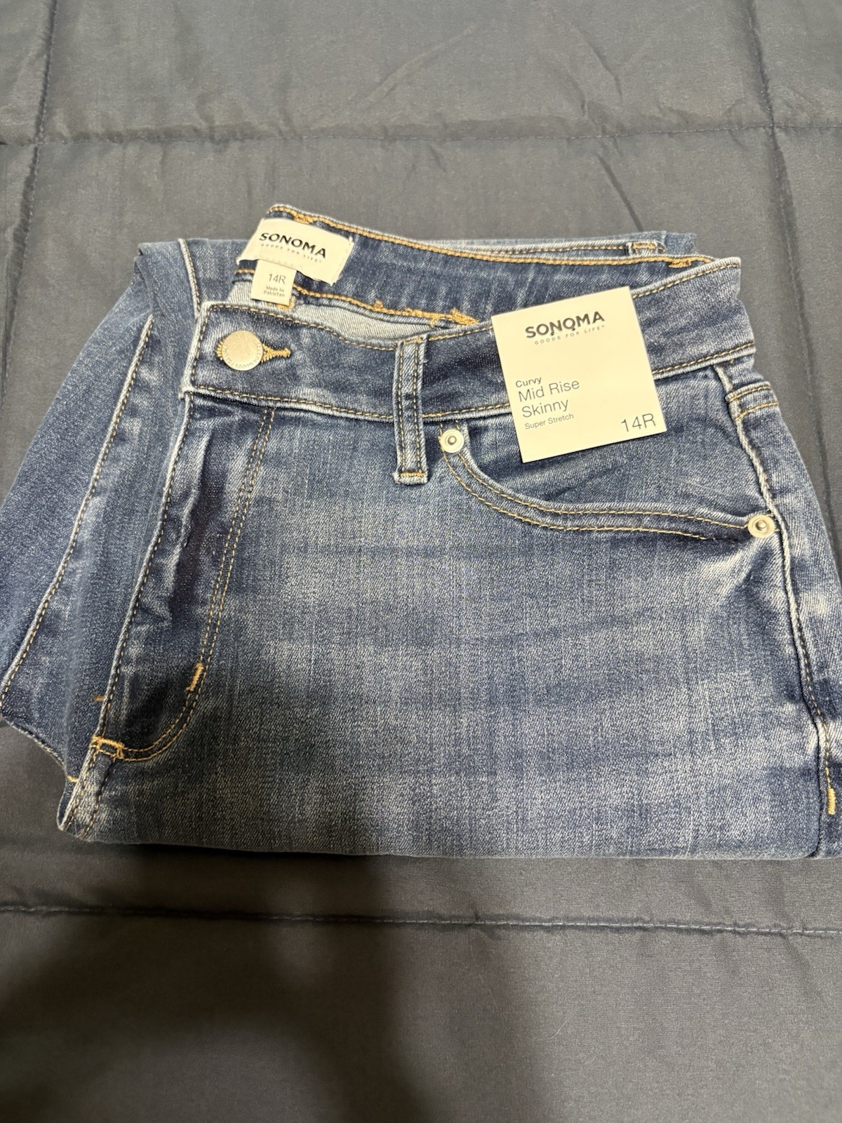 3 pairs of Sonoma Women’s 14 Regular jeans skinny