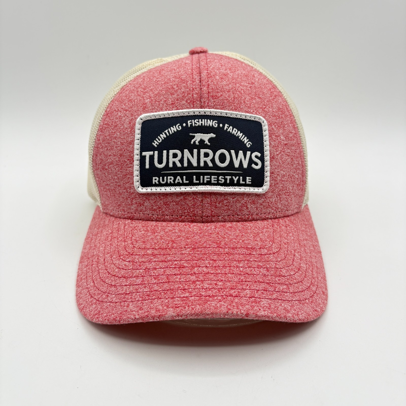 EUC Turnrows Rural Lifestyle Richardson 115CH MD/LG Mesh Trucker Snapback Cap