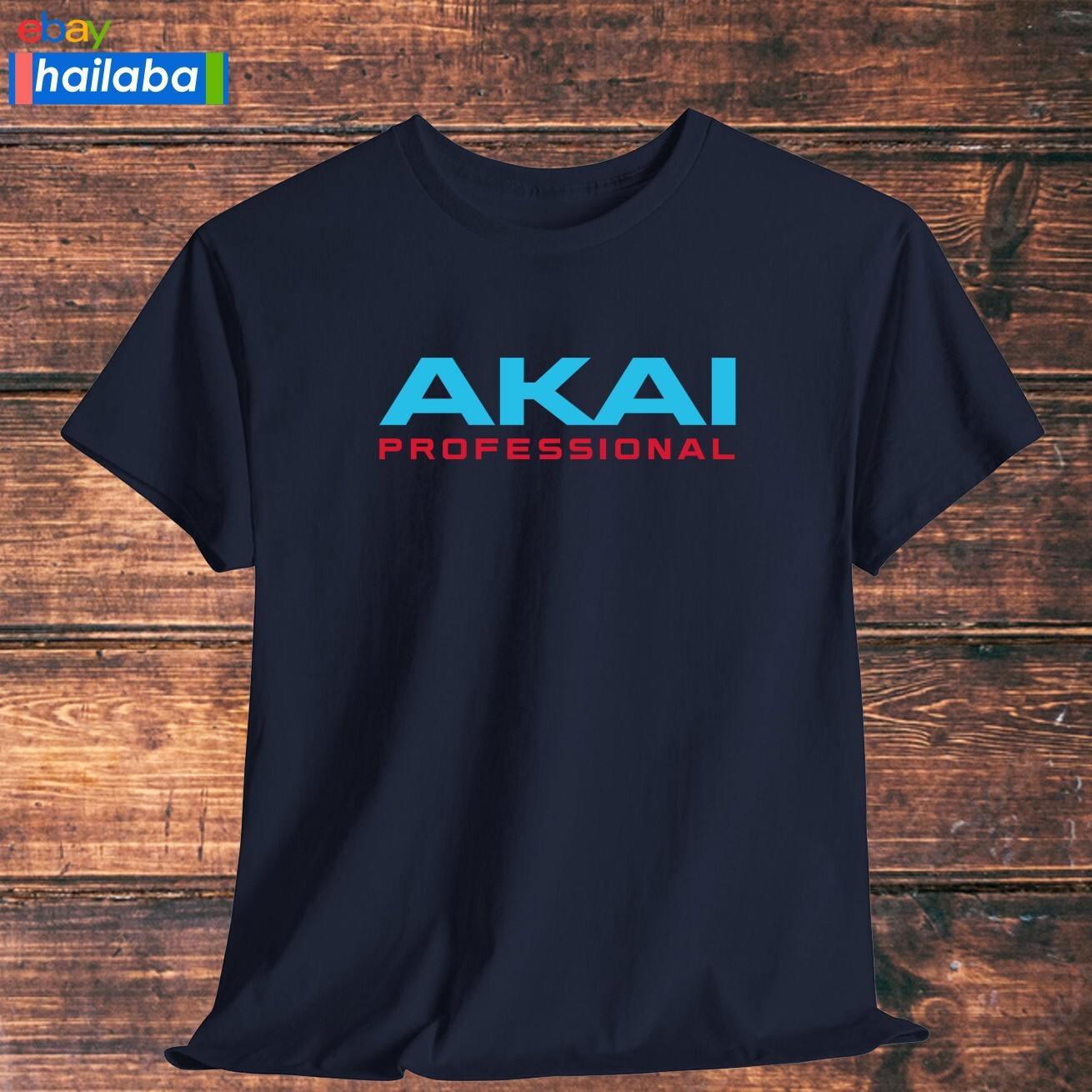 New Akai Professional Logo Shirt Black/Navy/Grey/White/Orange T-Shirt S-5XL