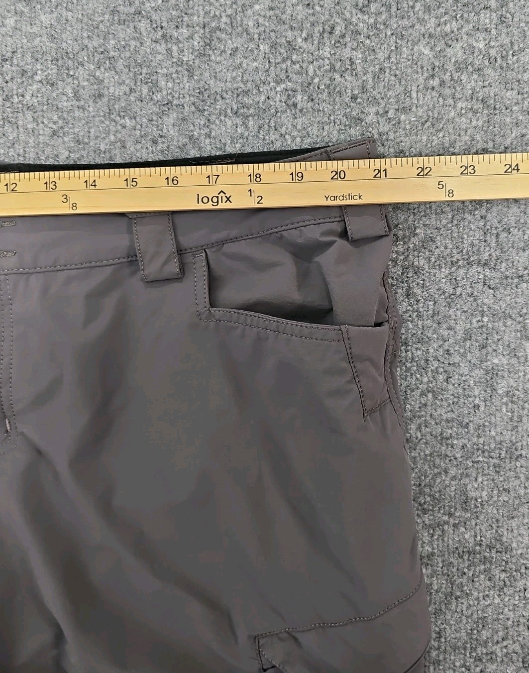 Truewerk T1 Werk Shorts Mens 42 11″ Inseam Dark Gray Utility Technical Cargo ***
