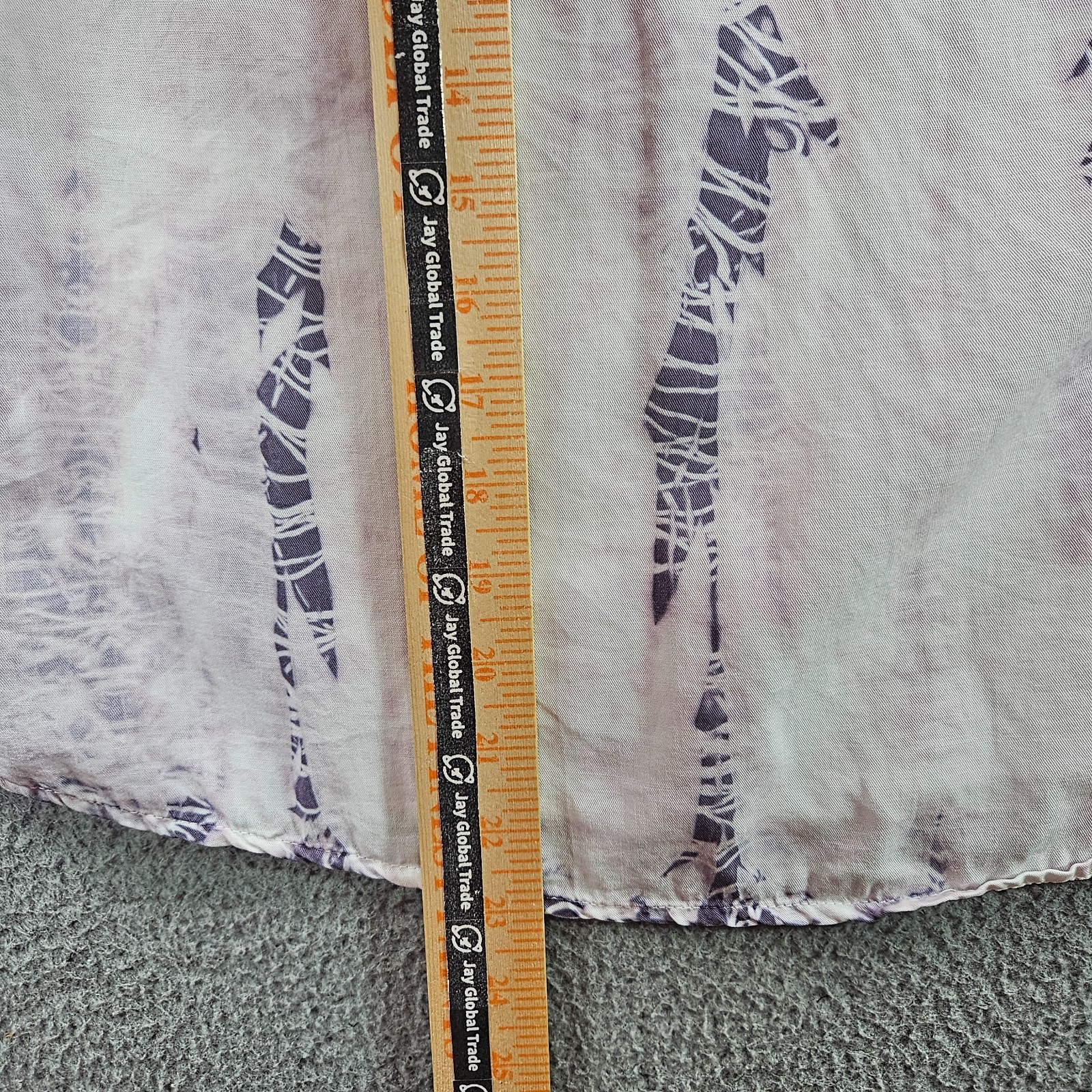 Cloth & Stone Anthropologie Top Women Medium Tie Dye Print Light Purple