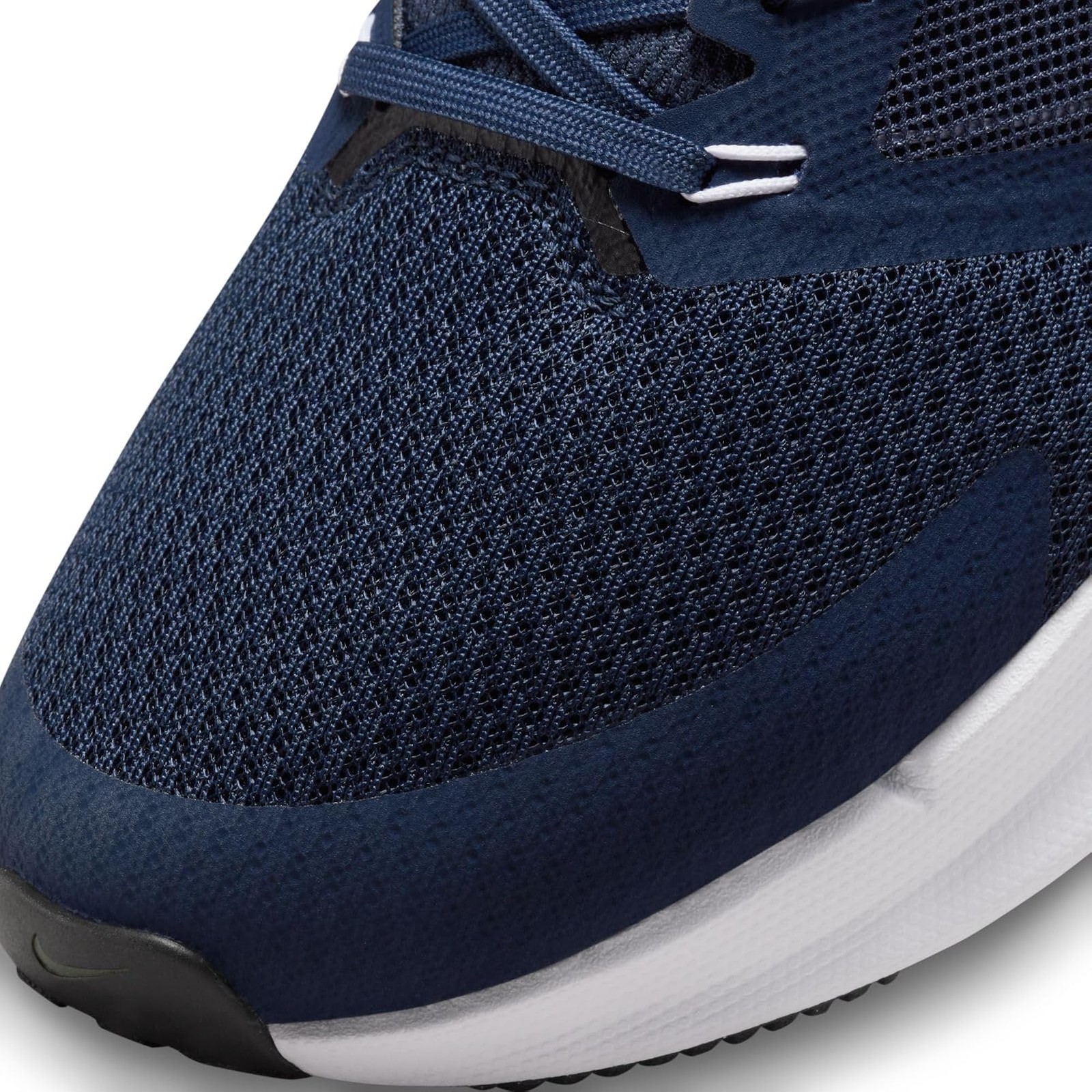 NIKE Run Swift 3 Mens DR2695-401 (Midnight Navy/Pure Platinum-WHI), Size 8 – Mid