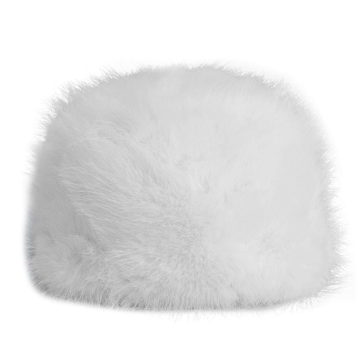 Women’s Fuzzy Bucket Hat Russian Winter Fluffy Furry Plush Faux Fur Hats Cap new