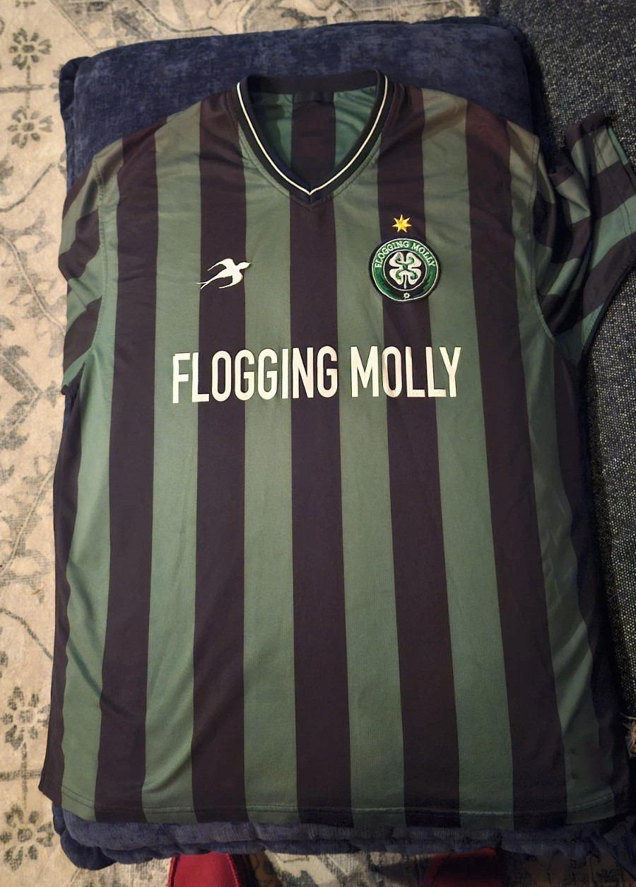 Classic FLOGGING MOLLY Men Full Size V-neck 3D T-Shirt TU1874