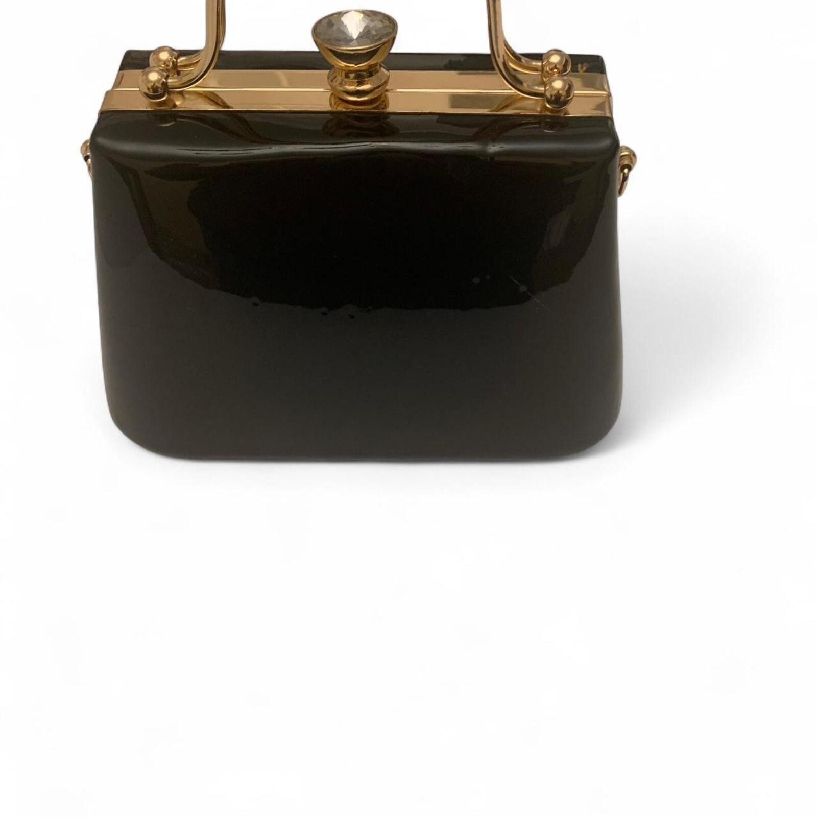 Source Unknown Women’s Black and Brown Bag