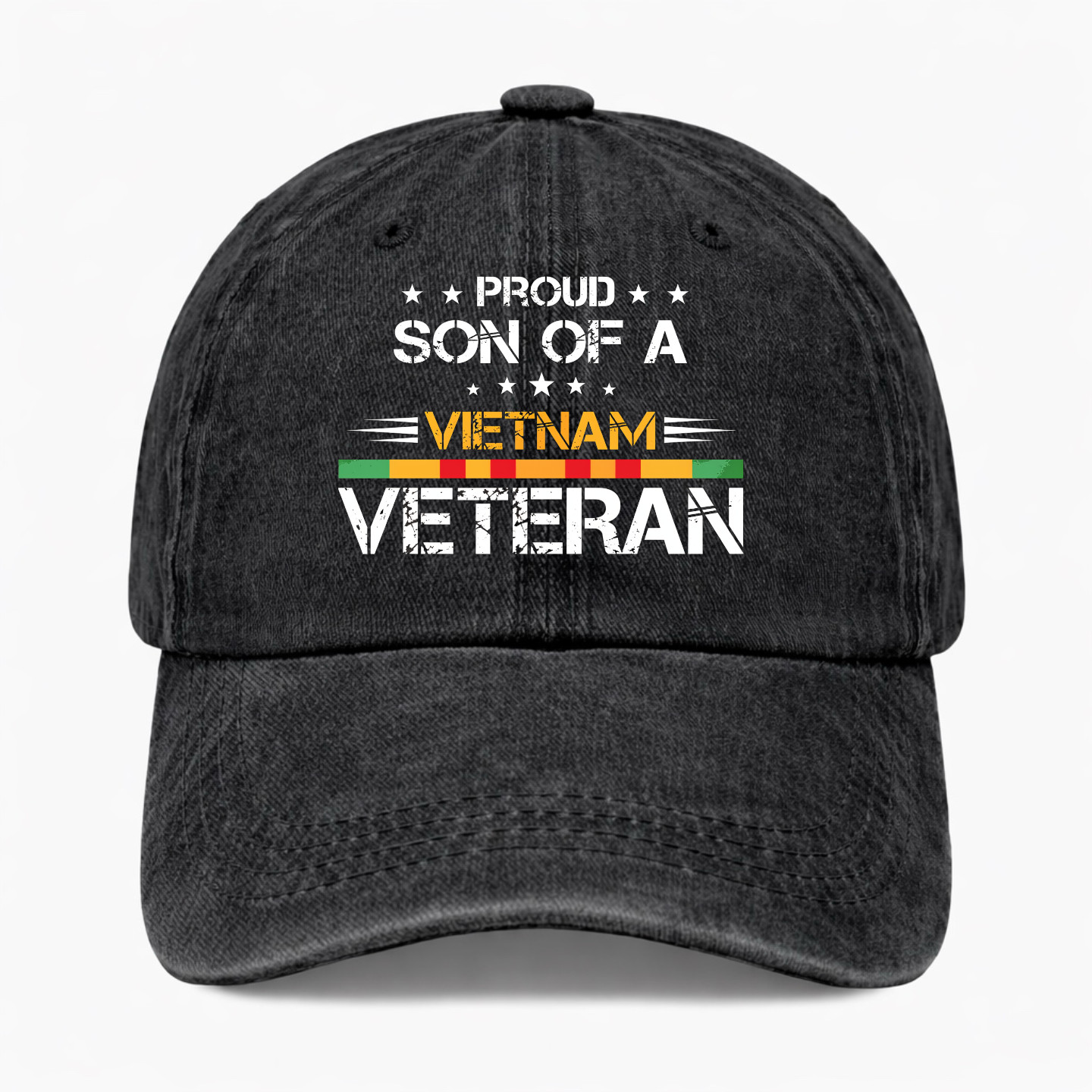 Vietnam Veteran Son Hat Proud Military Family Gift Adjustable Dad Baseball Cap