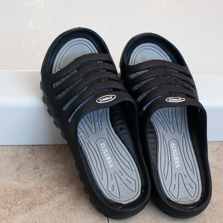 Men’s Vertico Slide Sandals | Non-slip Casual Comfort Shower Pool Beach Gym Shoe