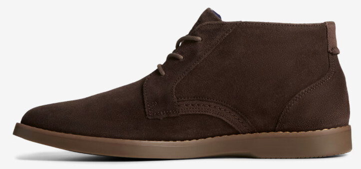 Sperry Newman Chukka Men’s Boots Dark Brown Suede NWOB Choose Your Size