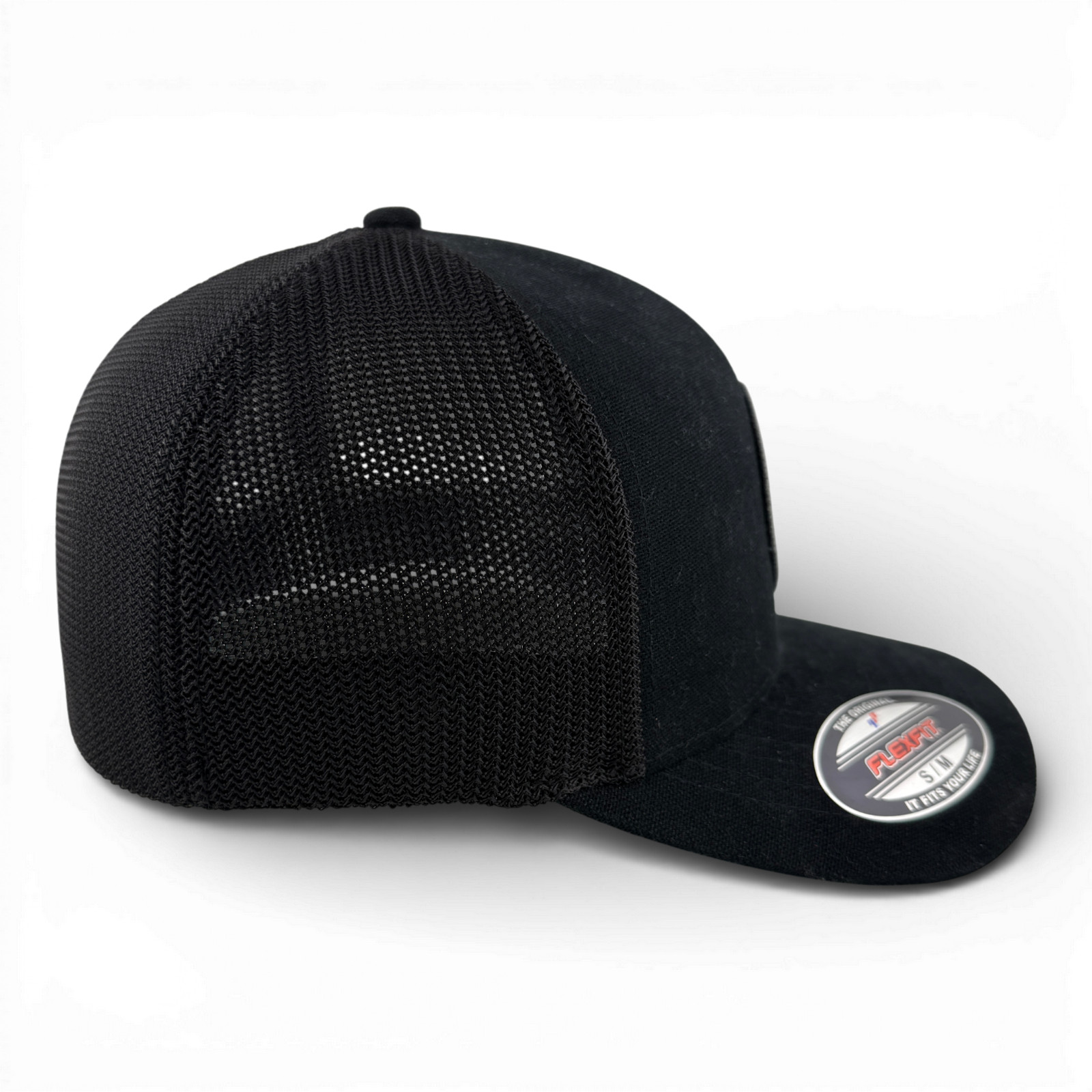 Fox Racing Turnouts Front Patch Black Mesh Back Stretch Flex Fit Adult Hat Cap