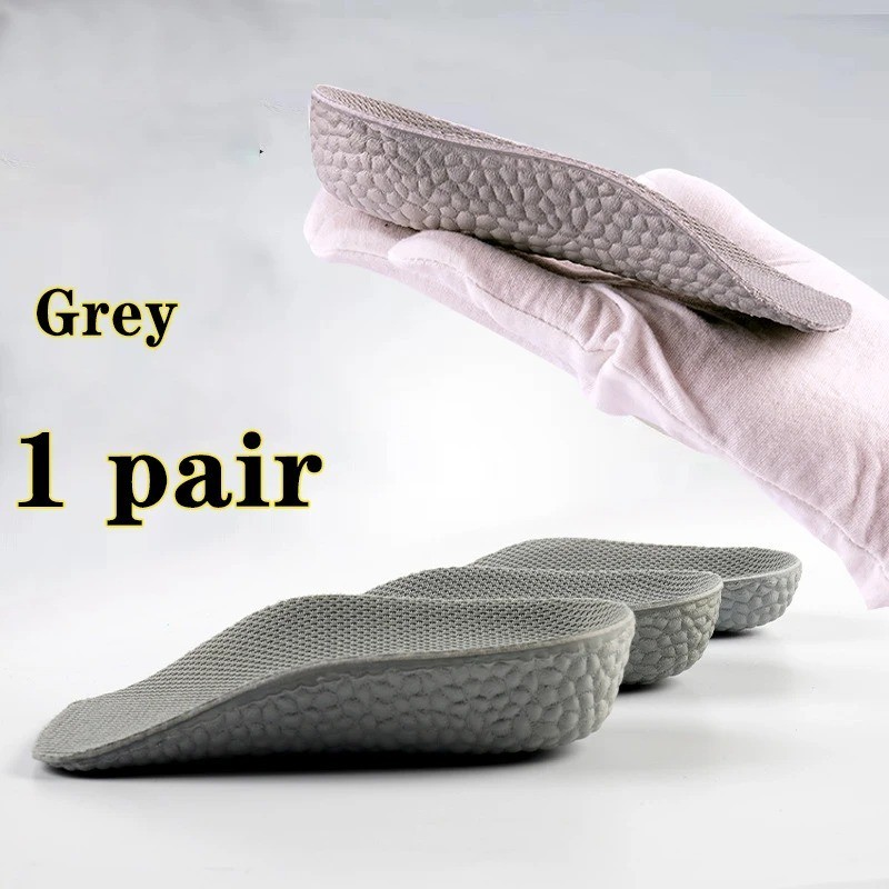 Shoe Insoles Inserts Pad Invisible Height Increase Heel Lift Taller Men Women US
