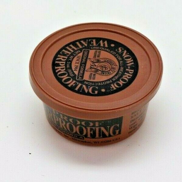 US Fiebing Snow Proof Weatherproofing Paste 3oz plastic tub shoe shine ea E6549