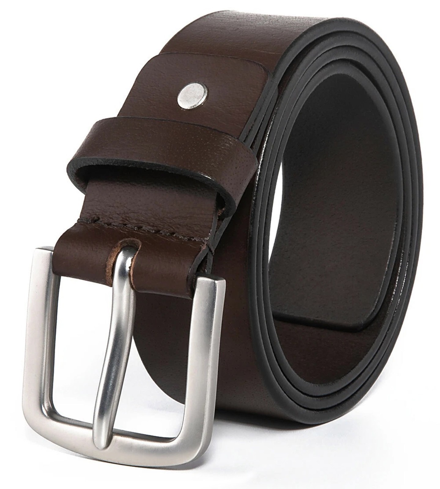 Men’s belts Full Grain Genuine Leather Casual Dress Jeans Belts for Men