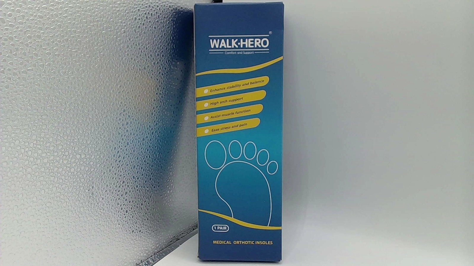 Medical Orthotic Insoles Shoe Inserts High Arch Support Women Men Foot Pain