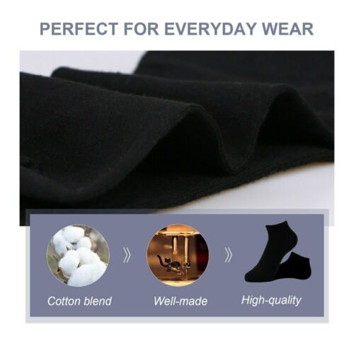 Lot 12 Pairs Ankle Athletic Socks Low Cut No Show Quarter Mens Womens Cotton USA