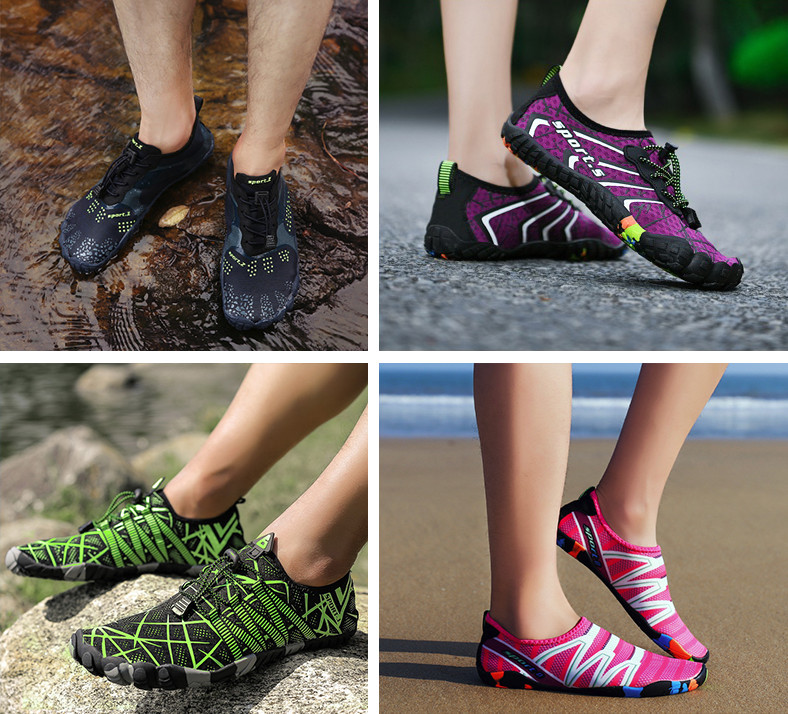 Water Shoes Quick Dry Barefoot for Swim Diving Surf Aqua Sport Beach Vacation