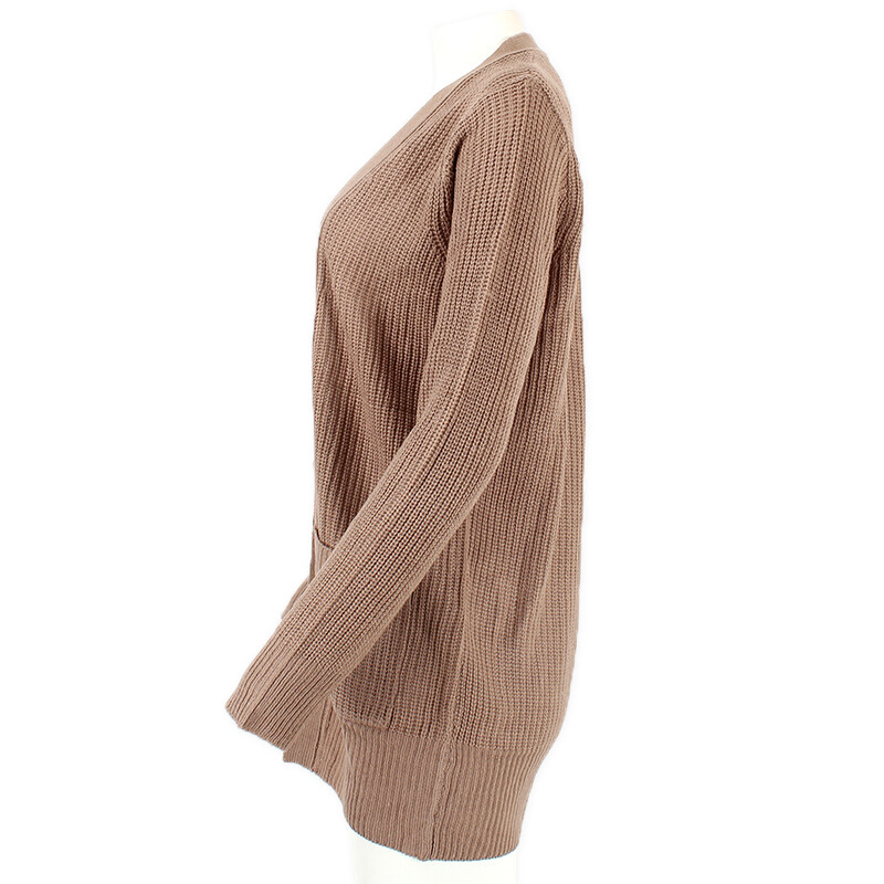 Women’s Open Front Knit Cardigan Sweater with Pockets