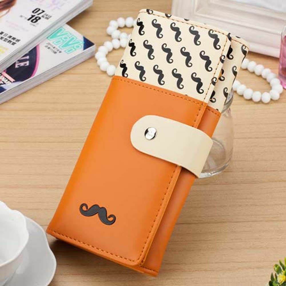 Womens Bifold Leather Wallet Long Card Holder Purse Clutch Hasp Handbag US FAST