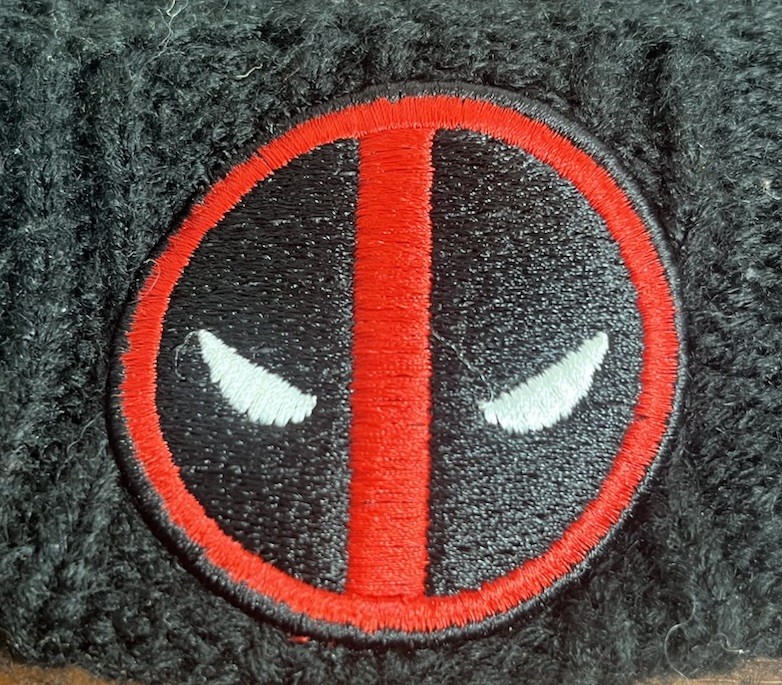 Marvel Comics DEADPOOL Beanie Cap Hat Adult Stretch Fit OSFM Polyester Fiber