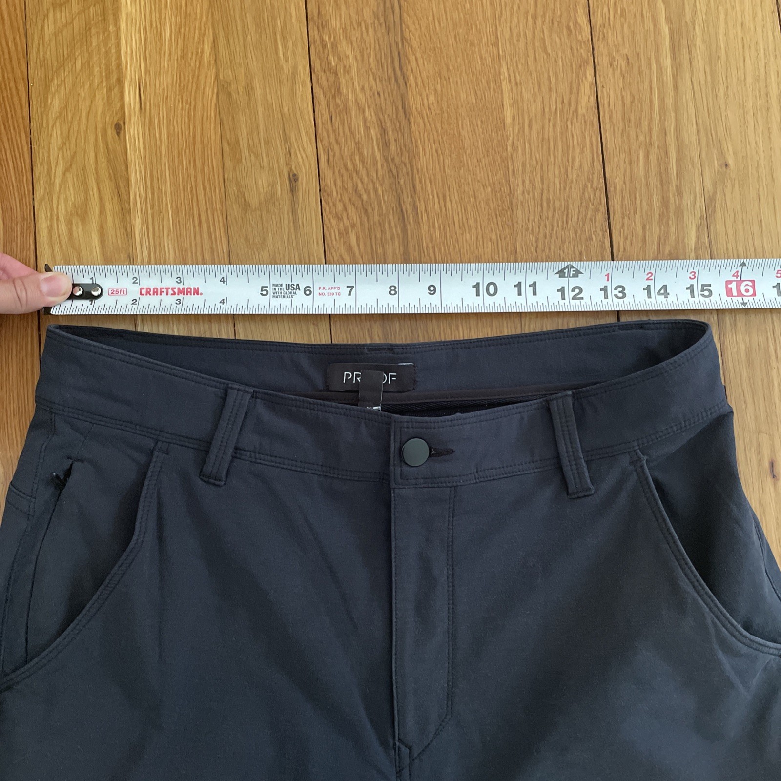 Proof Rover Pants Men’s 32×30 Blue Slim Fit Tech Stretch Outdoor Golf Huckberry