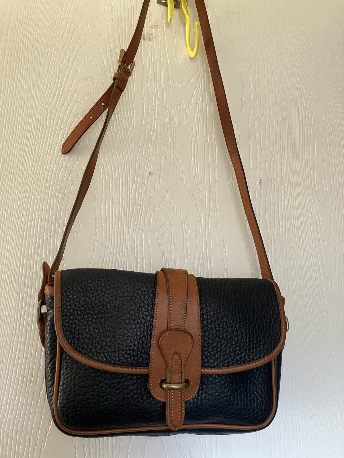 Dooney and Bourke all weather leather, made in the USA. Vintage.