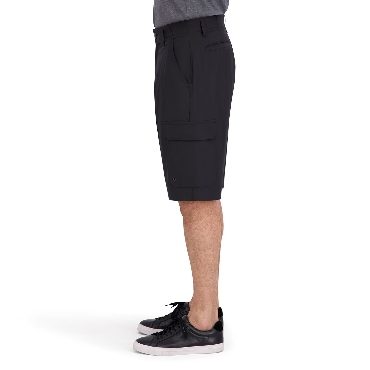Iron Co. Men’s Stretch Hybrid Cargo Shorts Size 32 Black