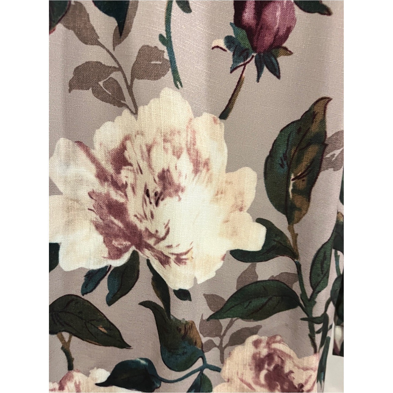 Cupshe Floral Long Sleeve mini Dress size small